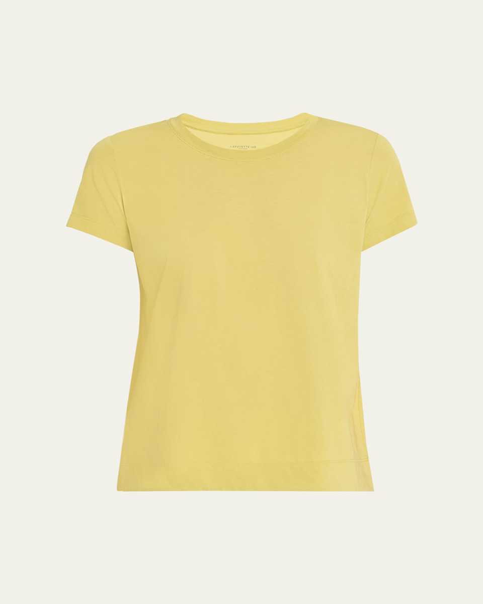 Modern Short-Sleeve Cotton Jersey Tee